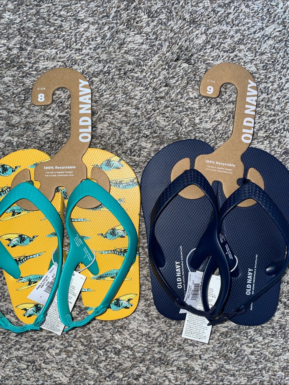 Old Navy Toddler Flip Flop Bundle NWT